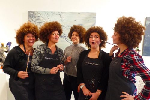 Bob Ross schilderworkshop