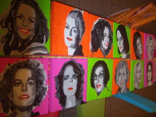 Andy Warhol portret schilderen