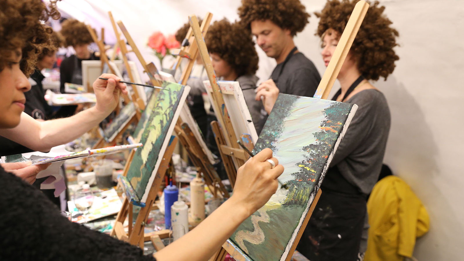 vriendinnen uitje bij GrachtenAtelier Utrecht