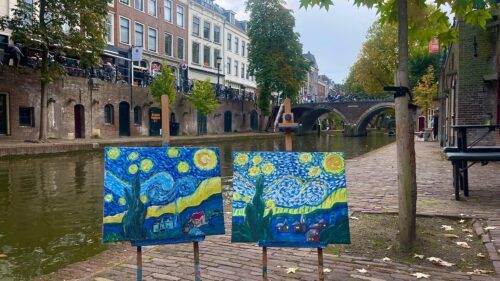 Inloop workshop Van Gogh -Starry Night schilderen