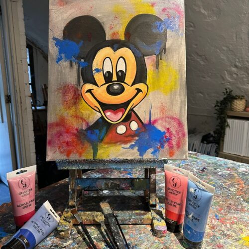 Mickey mouse workshop Disney workshop Mickey mouse schilderne Disney schilderen